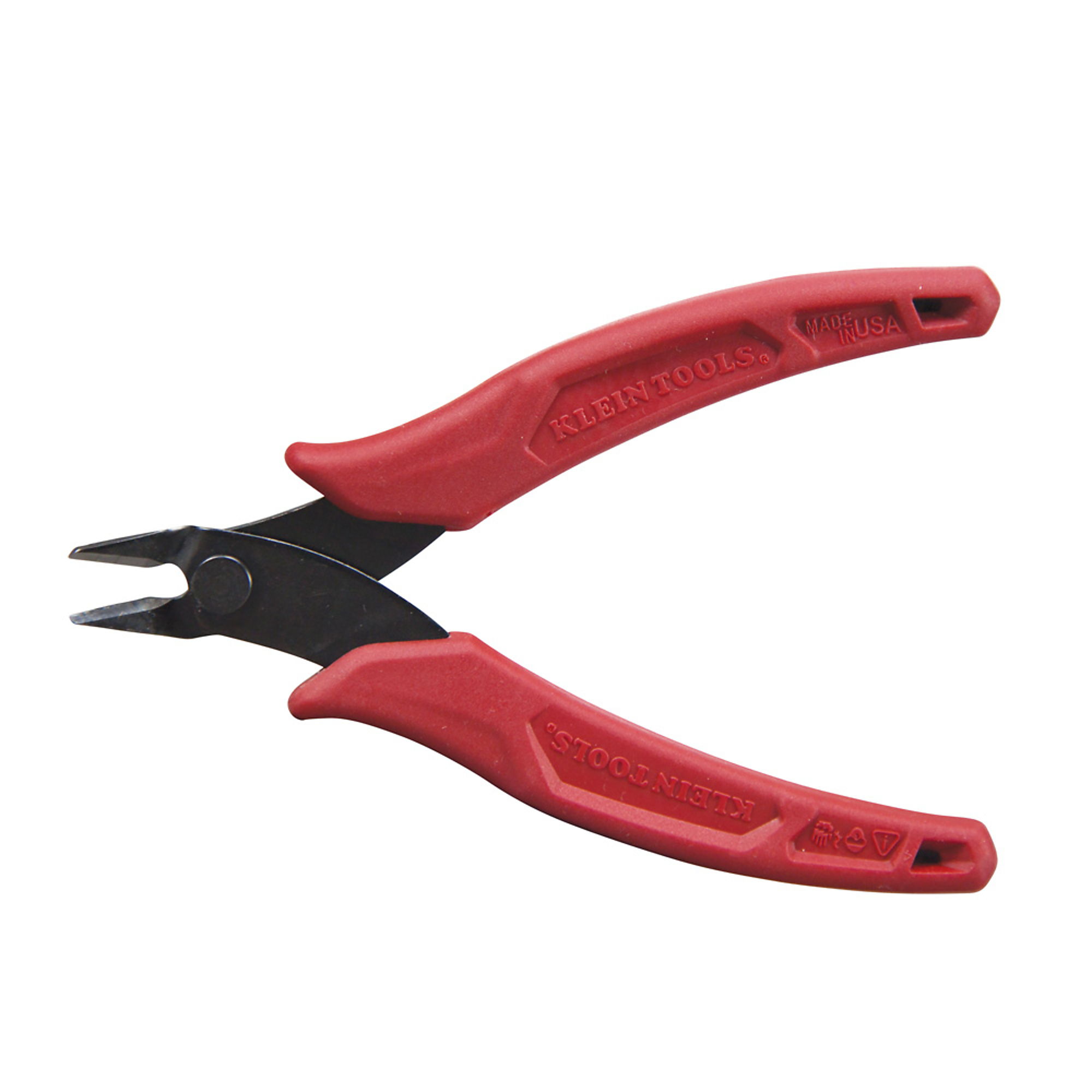 Klein Tools, Diagonal Cutting Pliers, Flush, Lightweight, 5in., Jaw Capacity 0.2 in, Model# D275-5